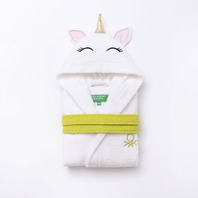Детски халат за баня Benetton Rainbow Unicorn 7-9 години